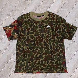 Adidas Human Race Camo T shirt